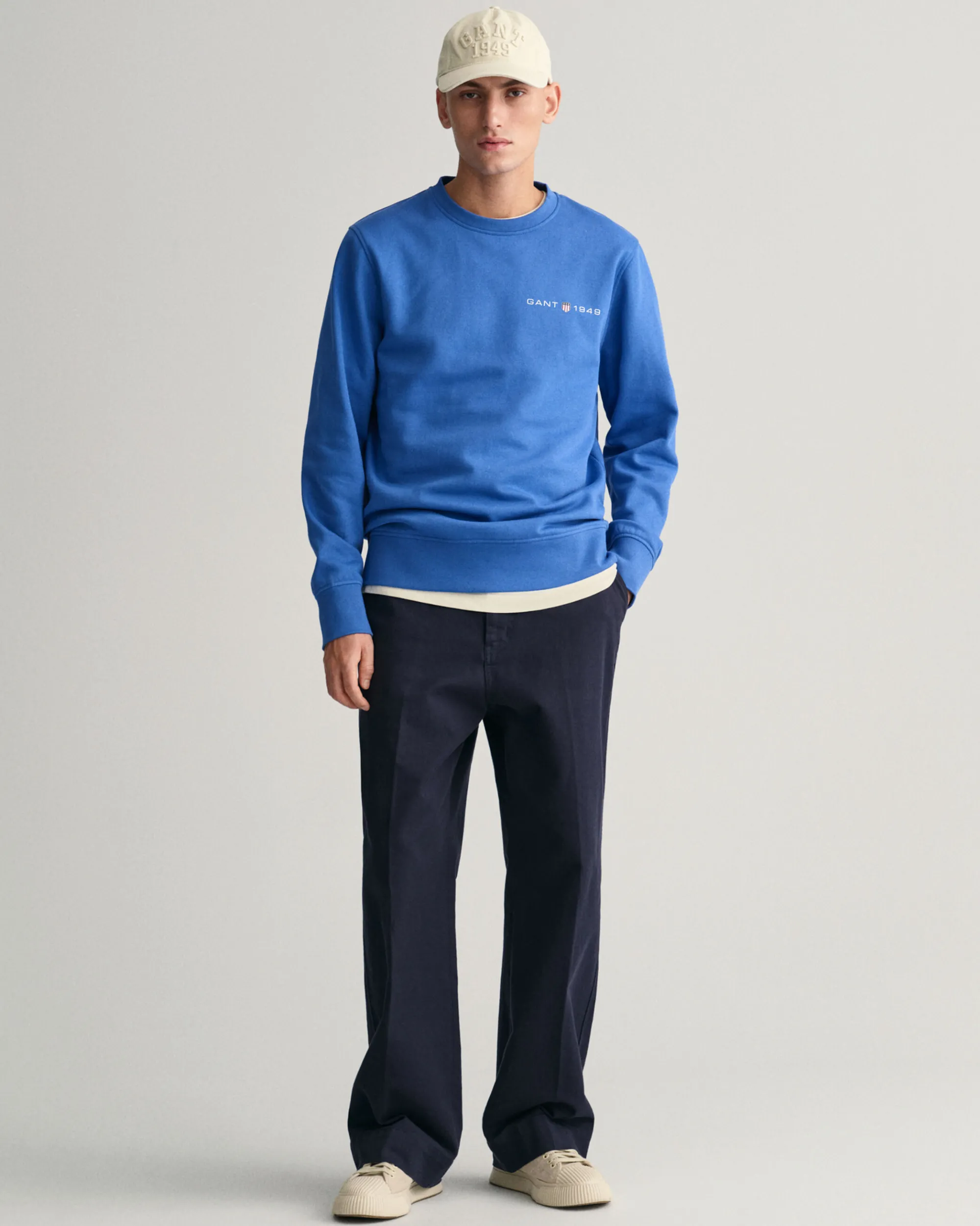 Printed Graphic Crew Neck Sweatshirt