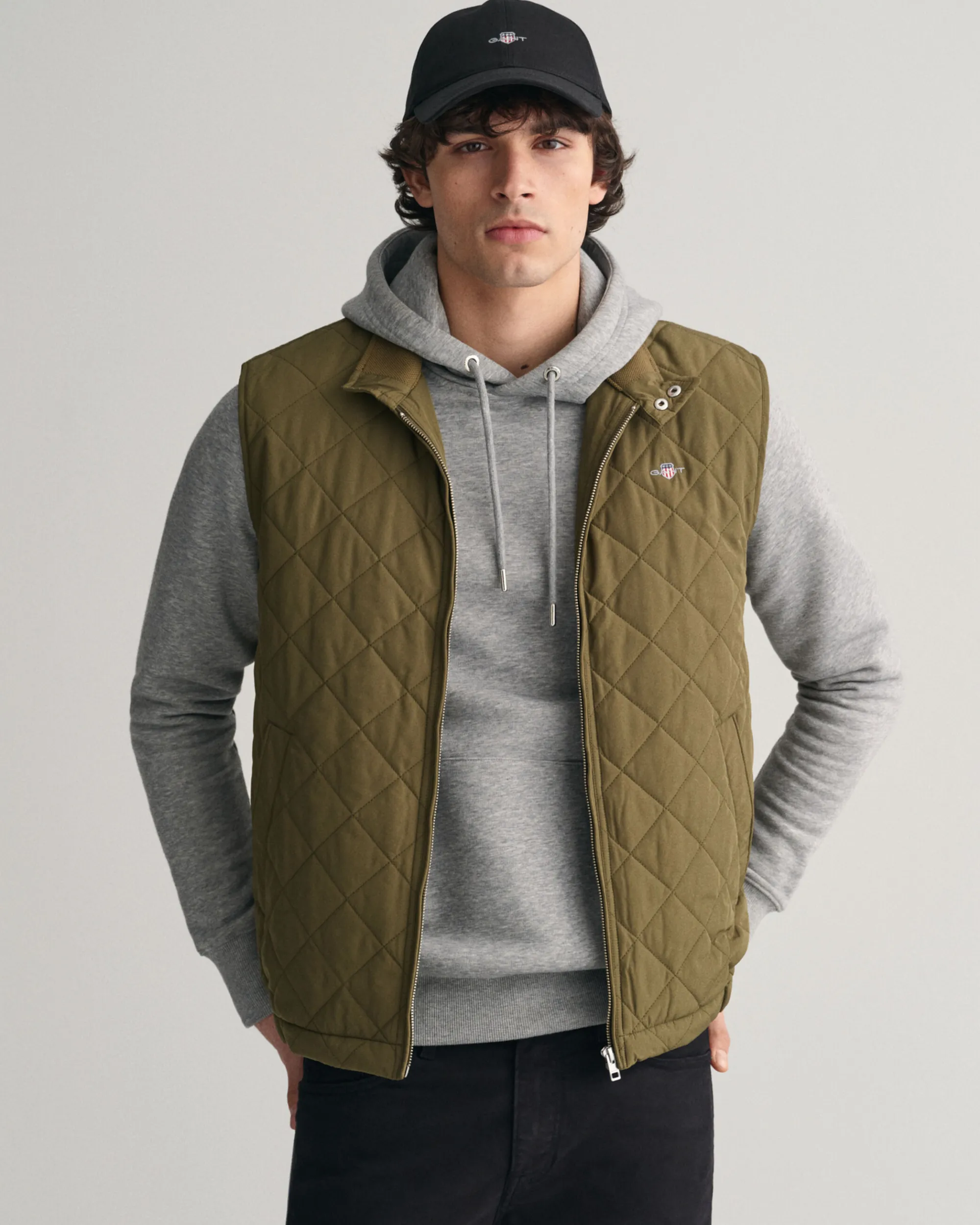Quilted Windcheater Vest