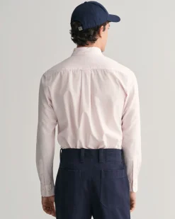Regular Fit Banker Stripe Poplin Shirt