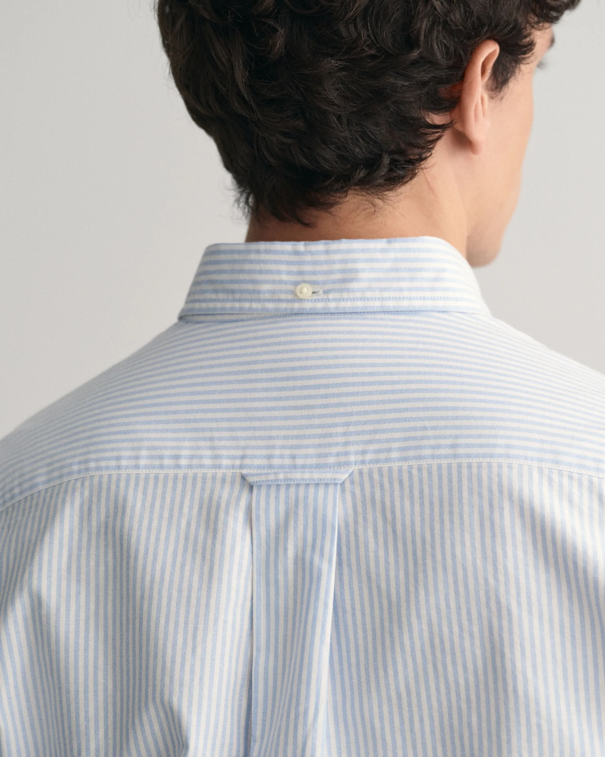 Regular Fit Banker Stripe Oxford Shirt