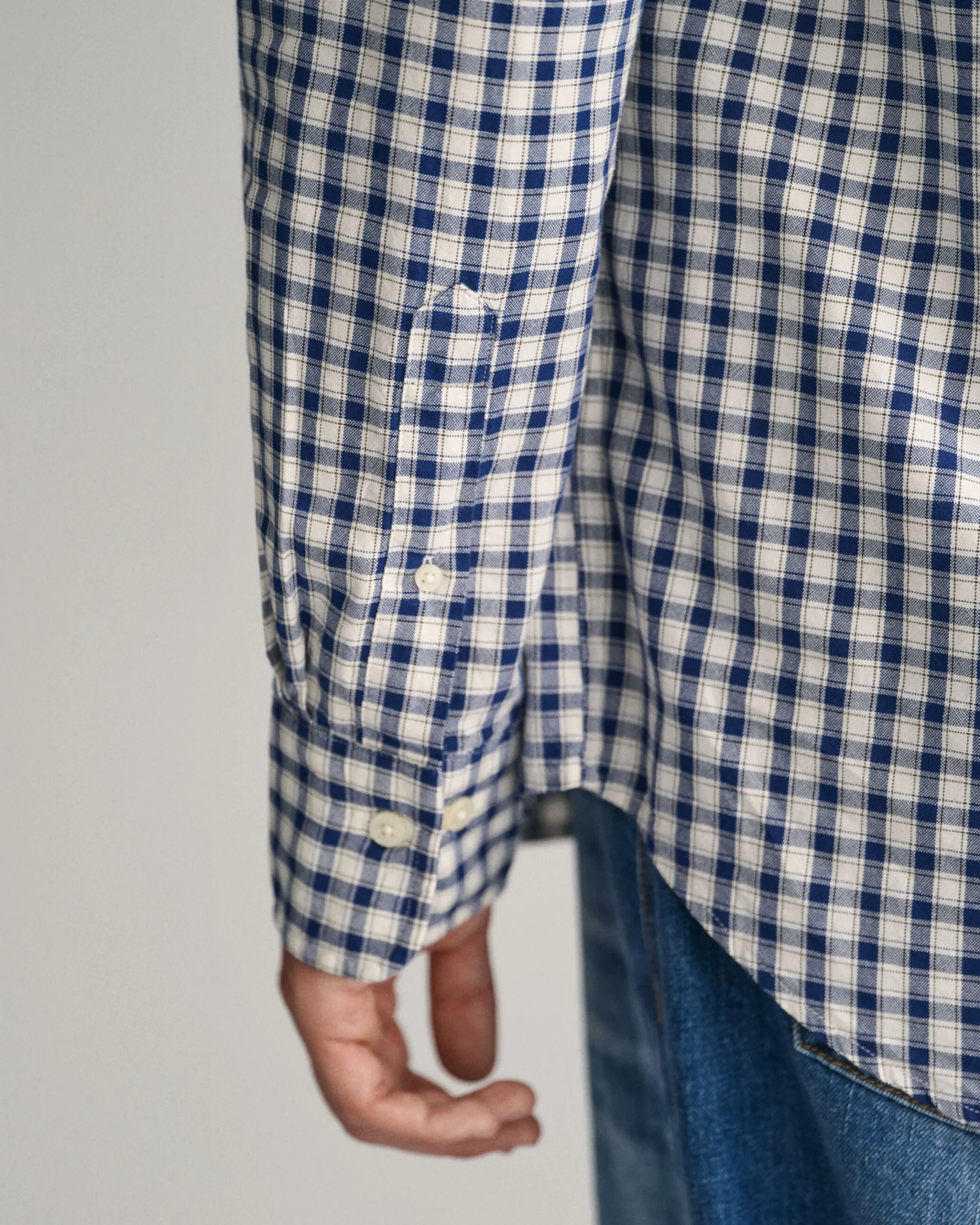 Regular Fit Checked Archive Oxford Shirt