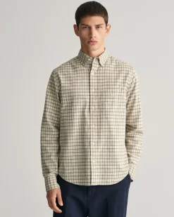Regular Fit Checked Archive Oxford Shirt