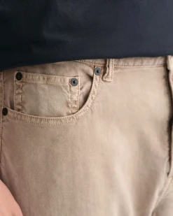 Regular Fit Cotton Linen Jeans