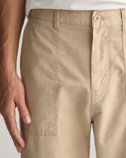 Regular Fit Cotton Linen Chinos