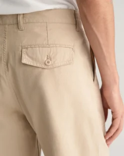 Regular Fit Cotton Linen Chinos