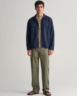 Regular Fit Cotton Linen Chinos