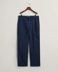 Regular Fit Cotton Linen Chinos