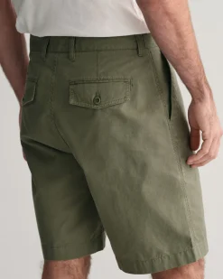 Regular Fit Cotton Linen Shorts