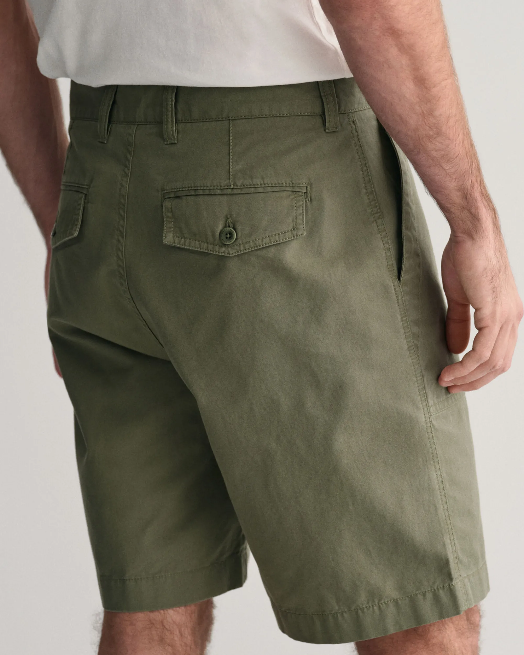 Regular Fit Cotton Linen Shorts