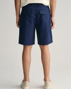 Regular Fit Cotton Linen Shorts