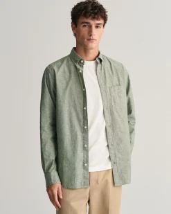 Regular Fit Cotton Linen Shirt