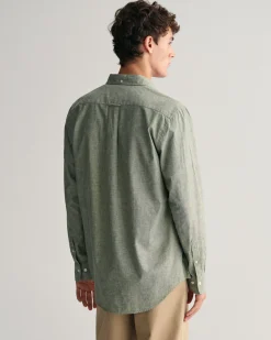 Regular Fit Cotton Linen Shirt