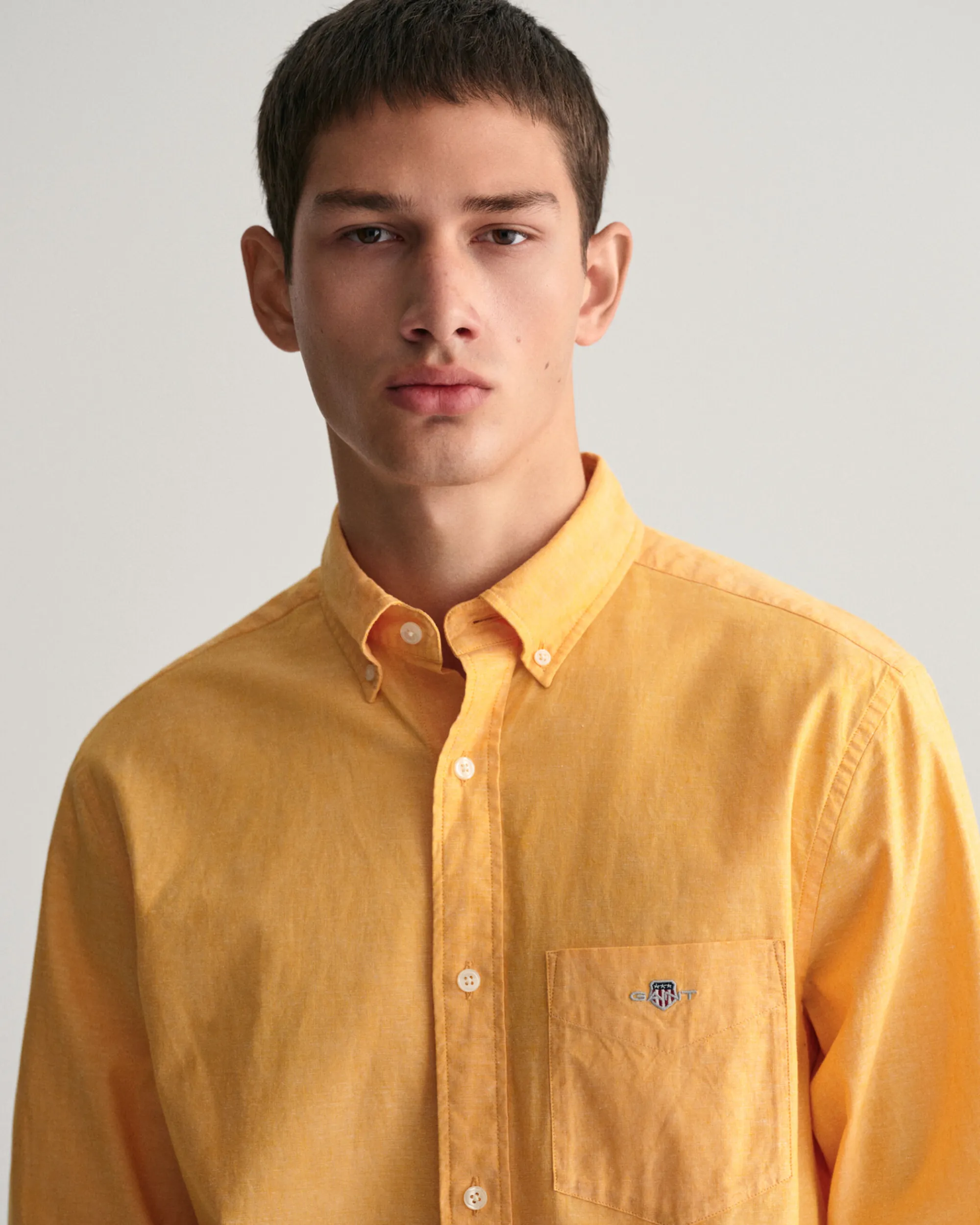 Regular Fit Cotton Linen Shirt