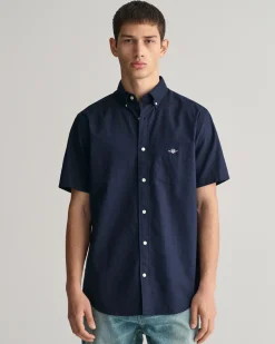 Regular Fit Cotton Linen Short Sleeve Shirt