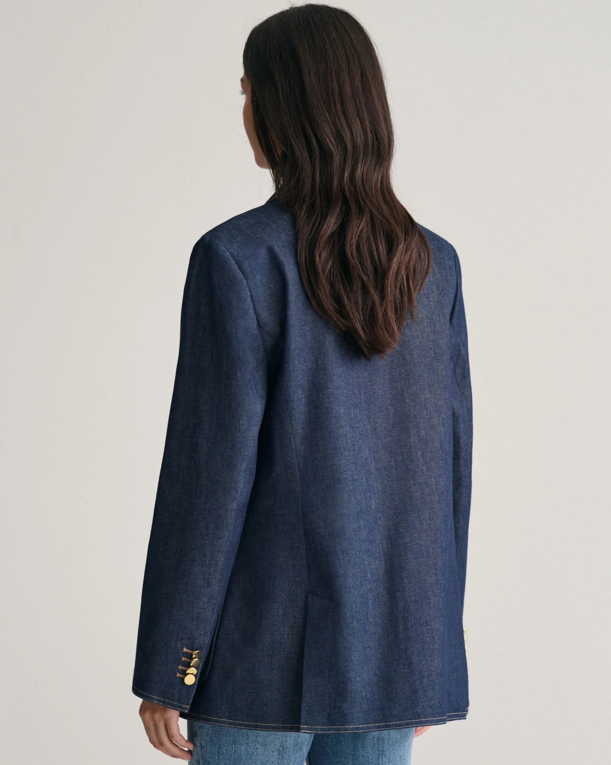 Regular Fit Denim Club Blazer