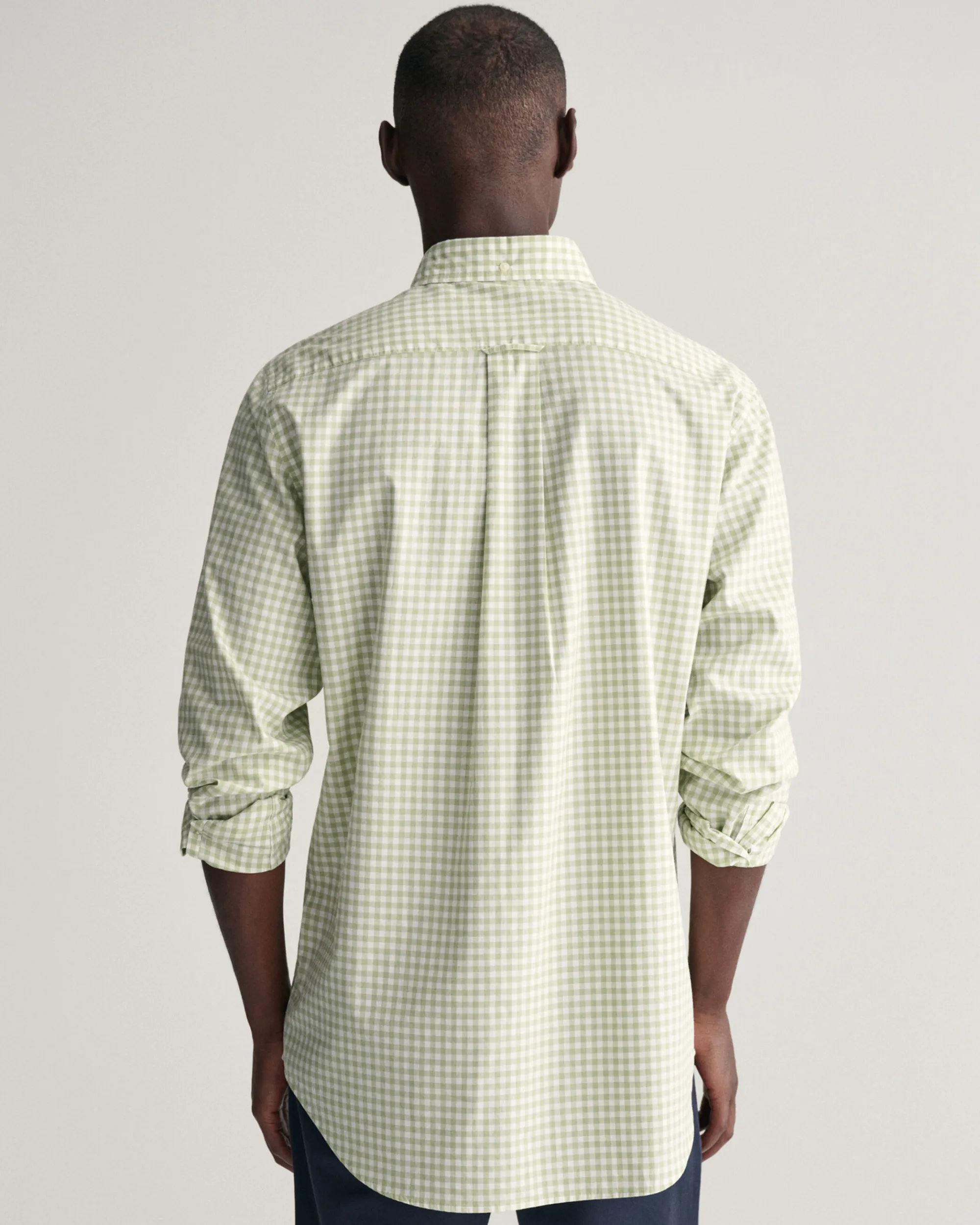 Regular Fit Gingham Poplin Shirt