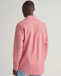 Regular Fit Gingham Poplin Shirt
