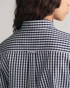 Regular Fit Gingham Poplin Shirt