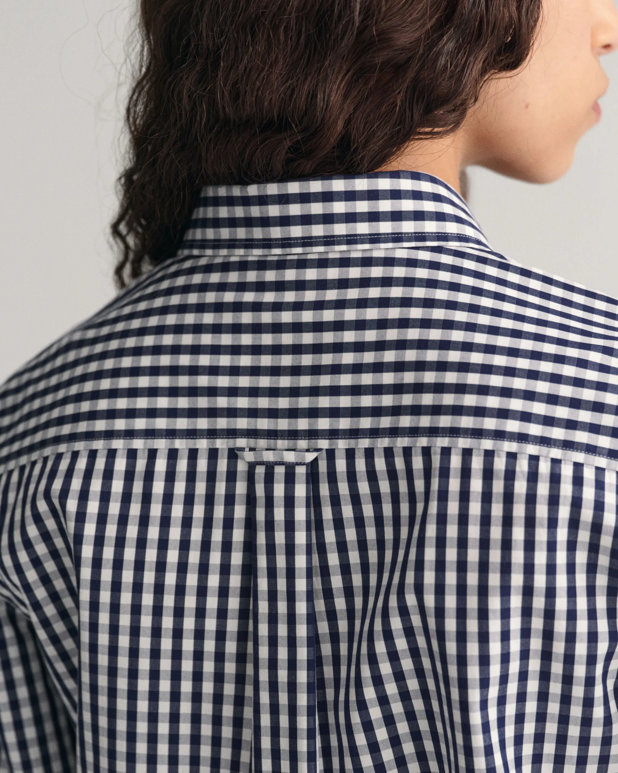 Regular Fit Gingham Poplin Shirt