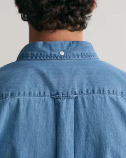 Regular Fit Indigo Shirt