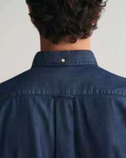 Regular Fit Indigo Shirt