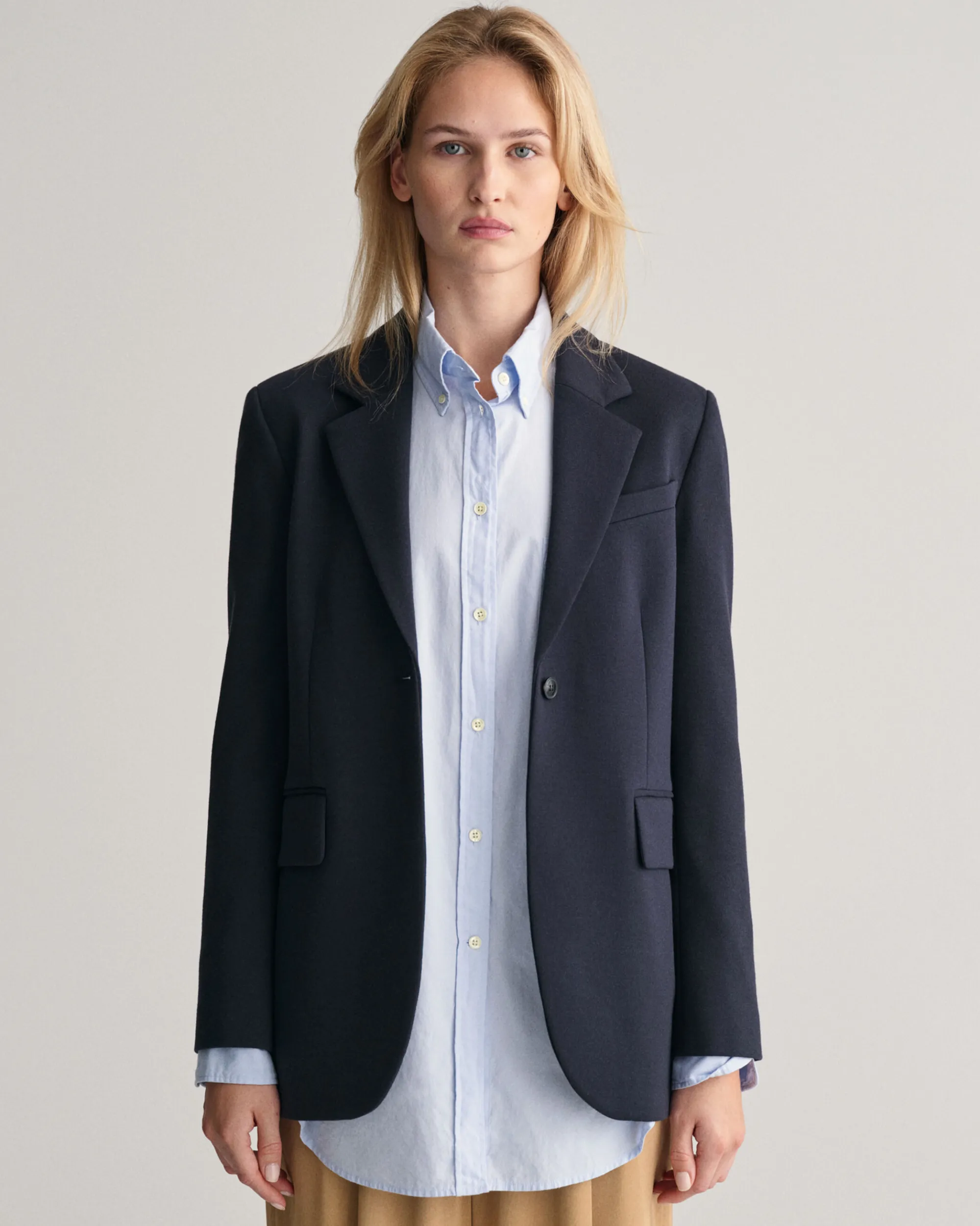 Regular Fit Jersey Blazer