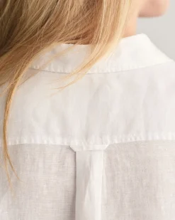 Regular Fit Linen Chambray Shirt