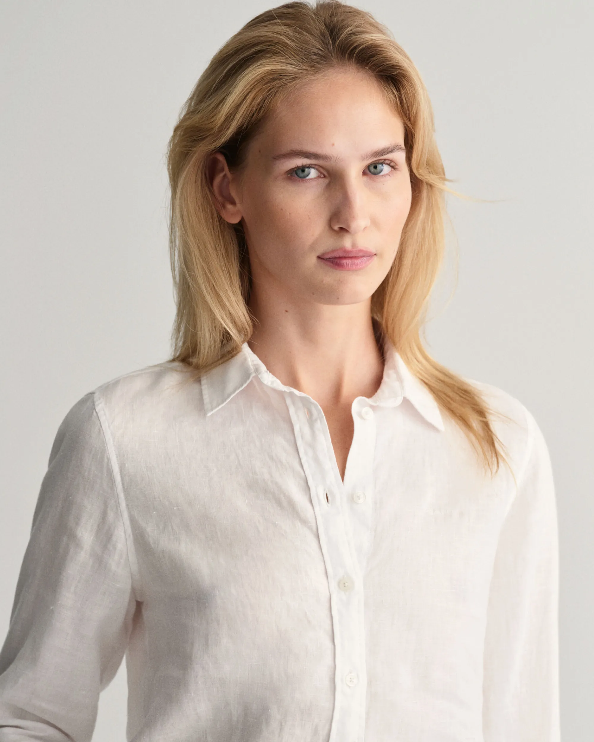 Regular Fit Linen Chambray Shirt