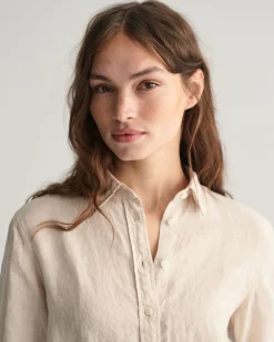 Regular Fit Linen Chambray Shirt
