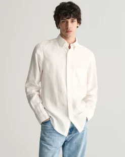 Regular Fit Linen Shirt
