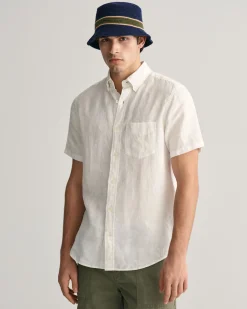 Regular Fit Linen Short Sleeve Shirt