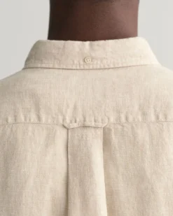 Regular Fit Linen Short Sleeve Shirt
