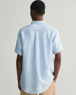 Regular Fit Linen Short Sleeve Shirt
