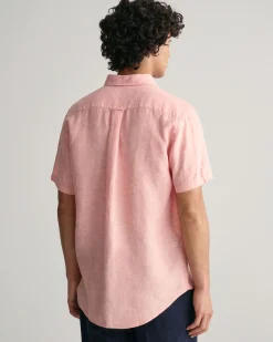 Regular Fit Linen Short Sleeve Shirt