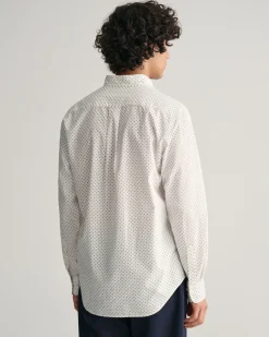 Regular Fit Micro Print Shirt
