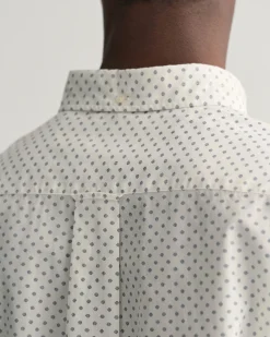 Regular Fit Micro Print Short Sleeve Shirt