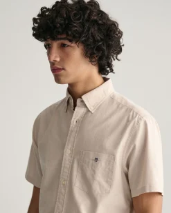 Regular Fit Oxford Short Sleeve Shirt