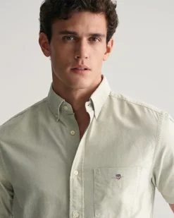 Regular Fit Oxford Short Sleeve Shirt