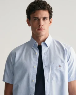 Regular Fit Oxford Short Sleeve Shirt