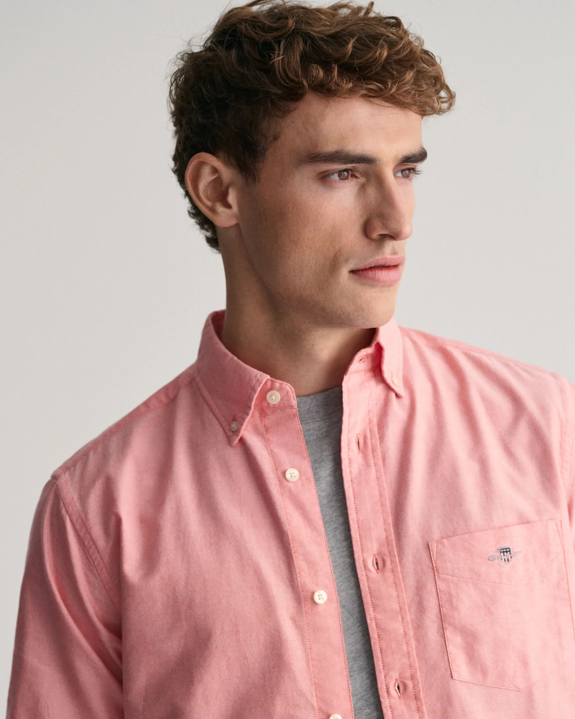 Regular Fit Oxford Short Sleeve Shirt