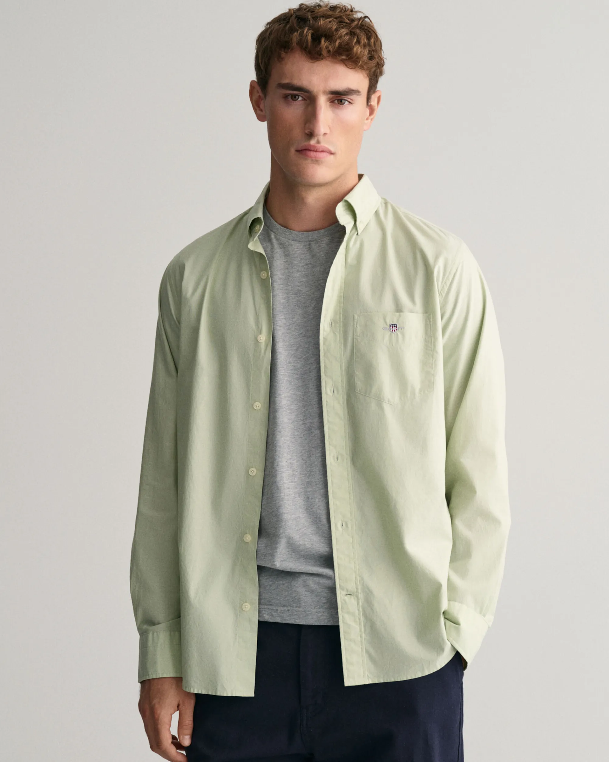 Regular Fit Poplin Shirt