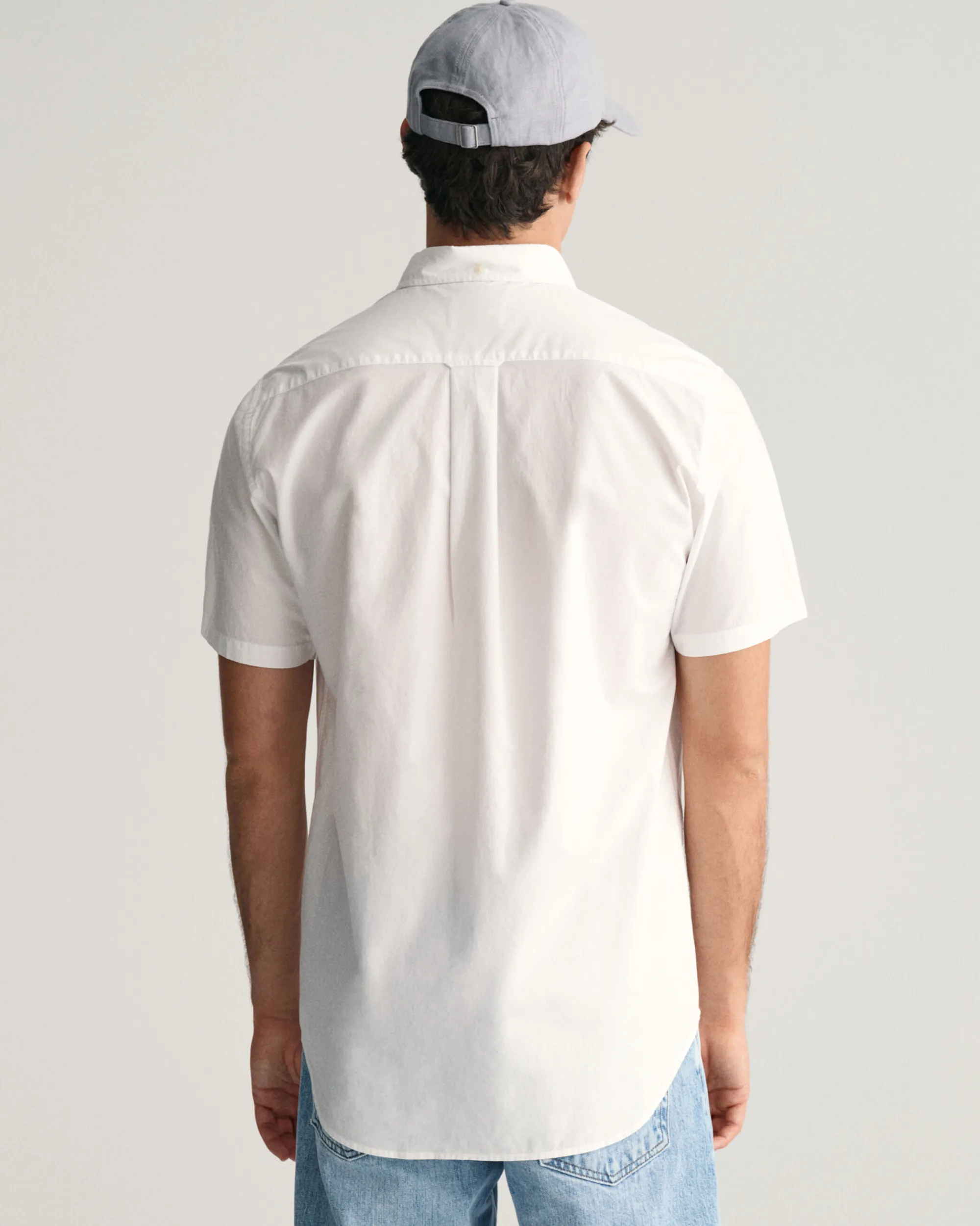 Regular Fit Poplin Short Sleeve Shirt