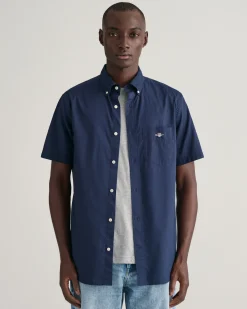 Regular Fit Poplin Short Sleeve Shirt