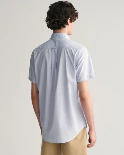 Regular Fit Poplin Short Sleeve Shirt
