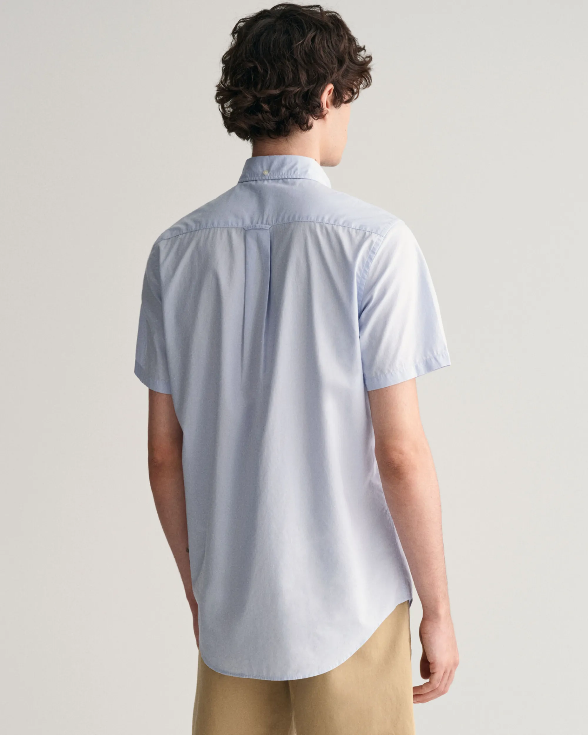 Regular Fit Poplin Short Sleeve Shirt