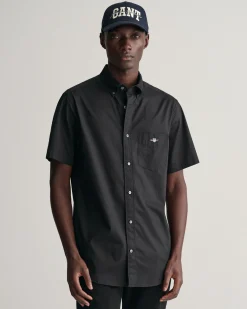 Regular Fit Poplin Short Sleeve Shirt