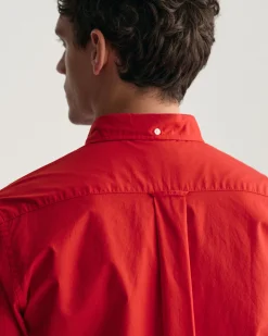 Regular Fit Poplin Short Sleeve Shirt