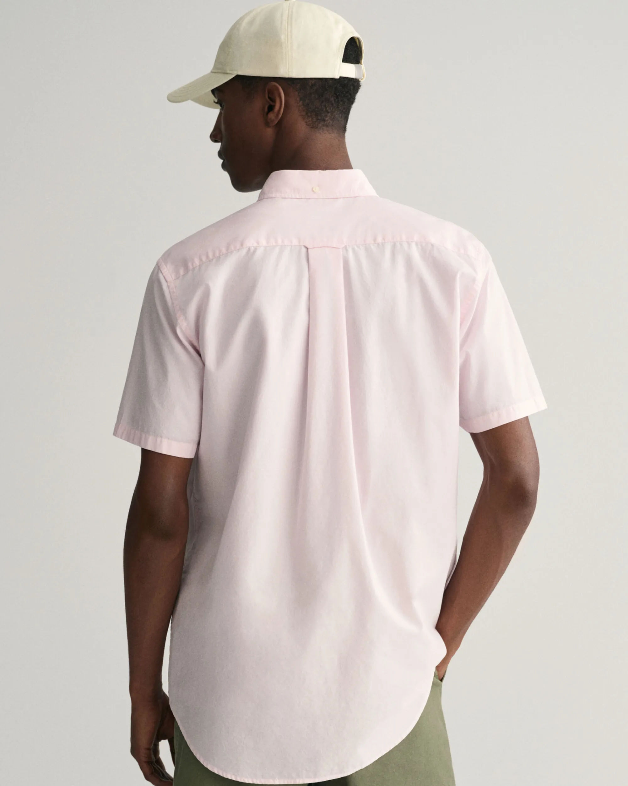 Regular Fit Poplin Short Sleeve Shirt