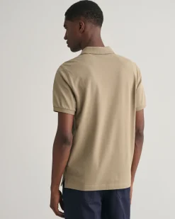 Regular Fit Shield Piqué Polo Shirt