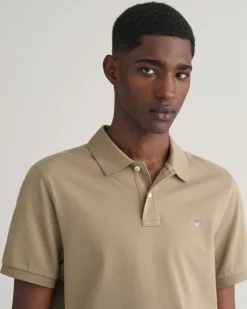 Regular Fit Shield Piqué Polo Shirt